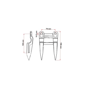 Deget dublu combina Z11228 John Deere - Img 3