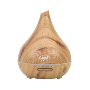 Difuzor aromaterapie PNI HU400 pentru uleiuri esentiale, cu ultrasunete, 400 ml, timer, 7 culori LED, inchidere automata, lighting wooden - Img 5