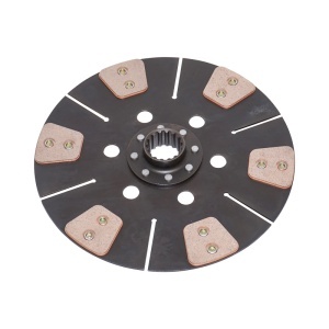 Disc ambreiaj complet cu placute ferodou 16 caneluri fi 327 D1010 Breckner Germany - Img 2