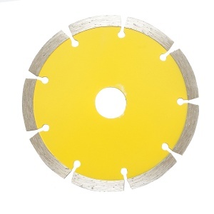 Disc diamantat segmentat 125x22.23mm, taiere uscata pentru beton, piatra, granit, marmura Crownman - Img 2