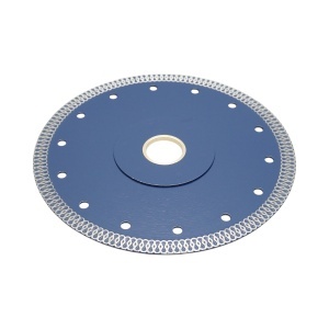 Disc diamantat turbo continuu 180x30/25.4mm, segment 10mm pentru gresie, faianta, ceramica dura Breckner Germany - Img 4