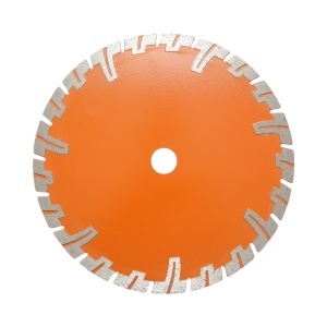 Disc diamantat turbo segmentat 230x22.23mm, segment 8mm pentru BCA, caramida, sapa, beton armat Breckner Germany - Img 2