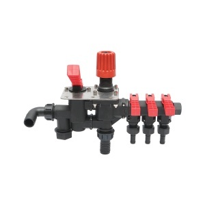 Distribuitor erbicidator cu 3 cai si cu manometru - Img 2