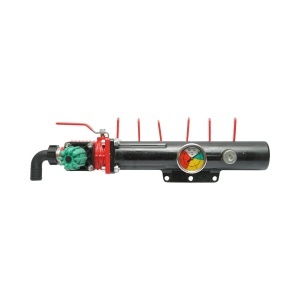 Distribuitor erbicidator metalic cu 6 cai, manometru cu glicerina 25 bar - Img 6