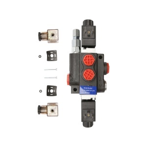 Distribuitor hidraulic P40 electromagnetic cu 1 cale, 24V Breckner Germany - Img 4