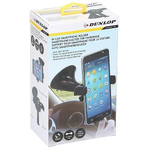 Dunlop suport telefon ABS pentru parbriz 360°