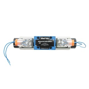Electrovalva directionala AC220V pentru 6 cai control debit instalatii hidraulice HDQX2206J 4WE6J61B CW220-50N9Z4 - Img 2