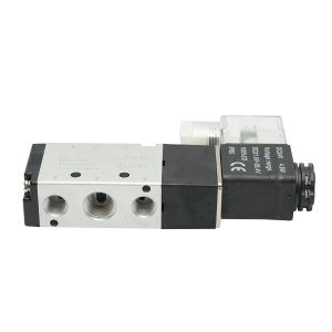 Electrovalva pneumatica 5 cai, 2 pozitii 1/4 inch, DC24V/4.8W, 4V210-08 IP65 - Img 4