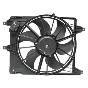 Electroventilator racire radiator GMV Logan/Sandero benzina cu A/C 6001550769 - Img 2