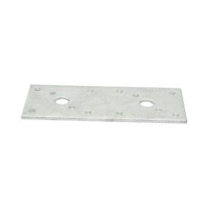 Element de imbinare plat 116x45mm, grosime 2.5mm, otel zincat - Img 2