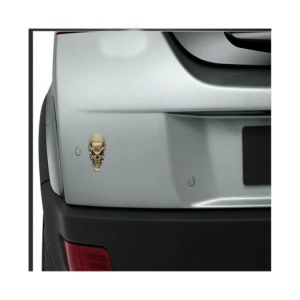 Emblema "Craniu" bronz - Img 2