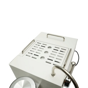 Espressor semi-automat profesional cafea boabe cu rasnita integrata 2950W, 220V, grup dublu, sistem spumare lapte, presiune 20 bar, rezervor apa 3.5L, conexiune apa retea - Img 10