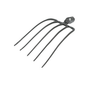 Furca metal Elvetiana cu 5 coarne (fara maner) - Img 2