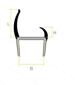 Garnitura de etansare PVC RIGID - Img 2