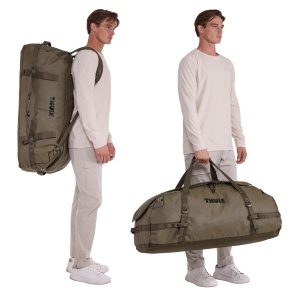 Geanta voiaj duffel, Thule, Chasm, 130L, Deep Khaki - Img 3