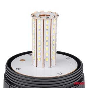 Girofar LED cu suport magnetic 12/24V SMD - Img 4