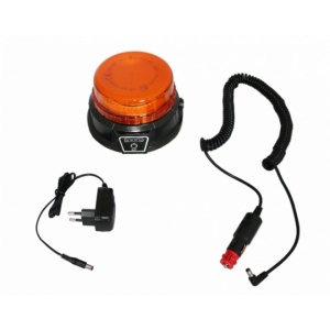Girofar reincarcabil 12 LED-uri cu magnet PULSAR - Img 2