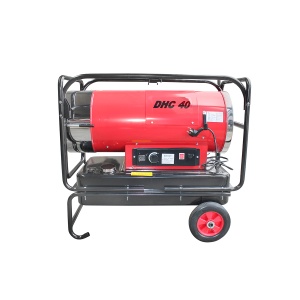 Incalzitor aer pe motorina si electric 220V, consum 3.5L/h, rezervor 45L, capacitate 1000 m³/h