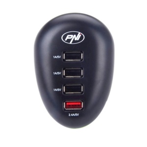 Incarcator USB PNI HC41 pentru telefoane, tablete, aparate foto - Img 2