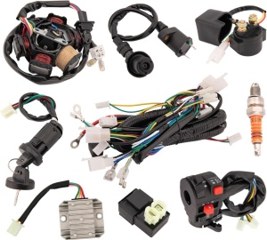 Instalatie electrica scuter GY6 50cc (9 in 1)