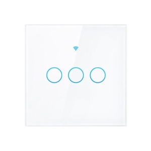 Intrerupator inteligent triplu cu touch PNI SafeHome PT303 WiFi, 10A, comanda prin internet, aplicatie de mobil Tuya Smart, integrare in scenarii si automatizari smart cu alte produse compatibile Tuya - Img 7