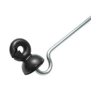 Izolator premium lung inelar unghiular fi6 pentru fir gard electric Breckner Germany - Img 4