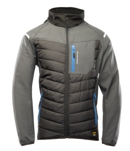 Jachetă softshell, gri