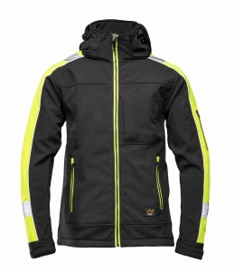 Jacheta Softshell Rival Seven Kings Negru/Galben