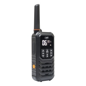 Kit 8 statii radio portabile PNI PMR R80 PRO 0.5W, 16 canale, Waterproof IP67, cu lanterna LED, buton SOS, VOX, USB-C - Img 4