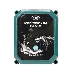 Kit anti-inundatie Valva inteligenta pentru apa PNI SV180 conectivitate Wi-Fi + Detector inundatie inteligent PNI Safe House HS527 - Img 3