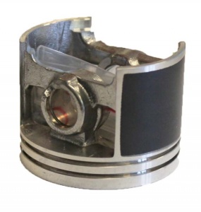 Kit cilindru drujba compatibil Stihl MS 440, 044 Hyway Ø 50 mm (Piston placat cu teflon) Bolt 12mm - Img 2