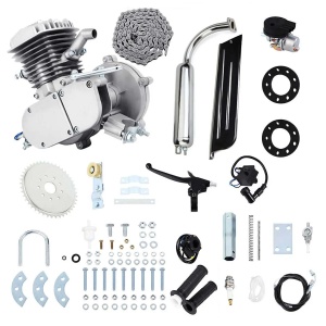 Kit motor bicicleta 80 cc 2 TIMPI (GRI) - Img 2