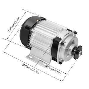 Kit motor triciclu electric 48V 500W - Img 3