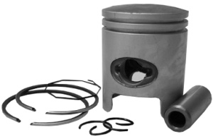 KIT PISTON HONDA ZX 50 (F42mm,d=12)