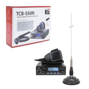 Kit Statie radio CB TTi TCB-550 + Antena PNI ML100 - Img 4