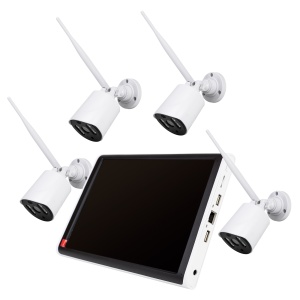 Kit supraveghere video PNI House WiFi663 NVR cu LCD si 4 camere wireless de exterior 3MP, P2P, IP66 - Img 8