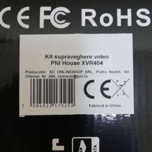 Kit supraveghere video PNI House XVR404 5MP - DVR si 4 camere exterior, cabluri incluse - Img 7