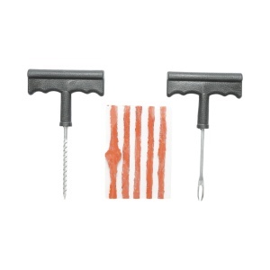 Kit vulcanizare anvelope tubeless la rece cu snur, instrument inserare tip ac si alezor Breckner Germany - Img 4