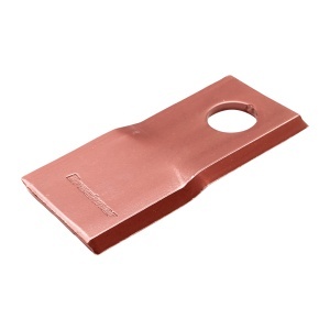 Lama torsionata, sens de rotatie dreapta pentru cositoare rotativa 112x48x4mm 21mm Breckner Germany - Img 2