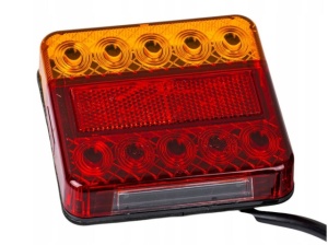 Lampa 3 functii 18 leduri 12V 10.5x9.5 cm - Img 3