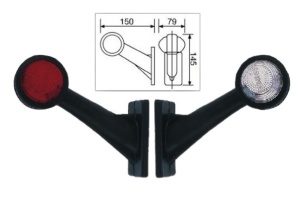 Lampa gabarit LED - STANGA - brat lung - Img 3