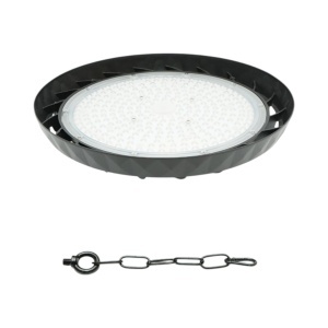 Lampa industriala LED UFO High-Bay 200W, 100-265V, 6500K, 40000lm pentru hale, depozite 375x50mm IP65 Breckner Germany - Img 3