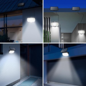 Lampa solara LED de perete cu senzor de miscare - Img 4