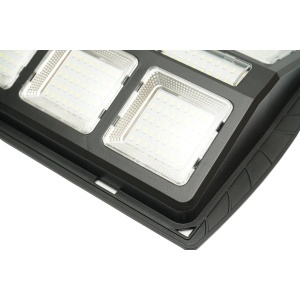 Lampa solara LED iluminat stradal 300W cu panou solar 15W, baterie LiFePO4 12000mAh, senzor miscare, telecomanda, prindere stalp IP67 Breckner Germany - Img 11