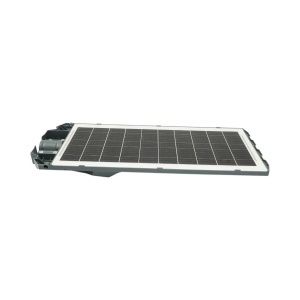 Lampa solara LED iluminat stradal 500W cu panou solar 25W, baterie LiFePO4 20000mAh, senzor miscare, telecomanda, prindere stalp IP65 Breckner Germany - Img 7