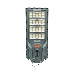 Lampa solara LED iluminat stradal 800W cu camera supraveghere duala 6MP Wi-Fi, panou solar 40W, baterie LiFePO4 30000mAh, PTZ 360, night vision, detectie PIR Ai, aplicatie V380 Pro - Img 3