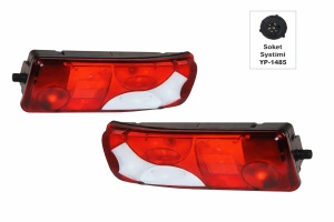 Lampa stop dreapta cu mufa SCANIA