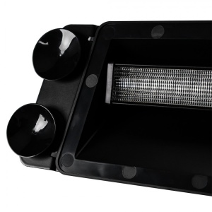 Lampa stroboscopica cu ventuza, pentru parbriz, 24 LED, galbena - Img 3