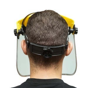 Masca de protectie cu viziera PC cu fixare pe cap reglabila Crownman - Img 7