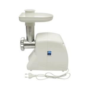 Masina de tocat carne electrica 2000W, 220V, cutit inox, adaptor carnati, 2 site inox 5mm si 7mm incluse - Img 4